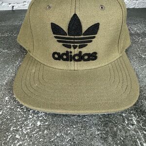 Adidas Khaki Green Snapback Hat